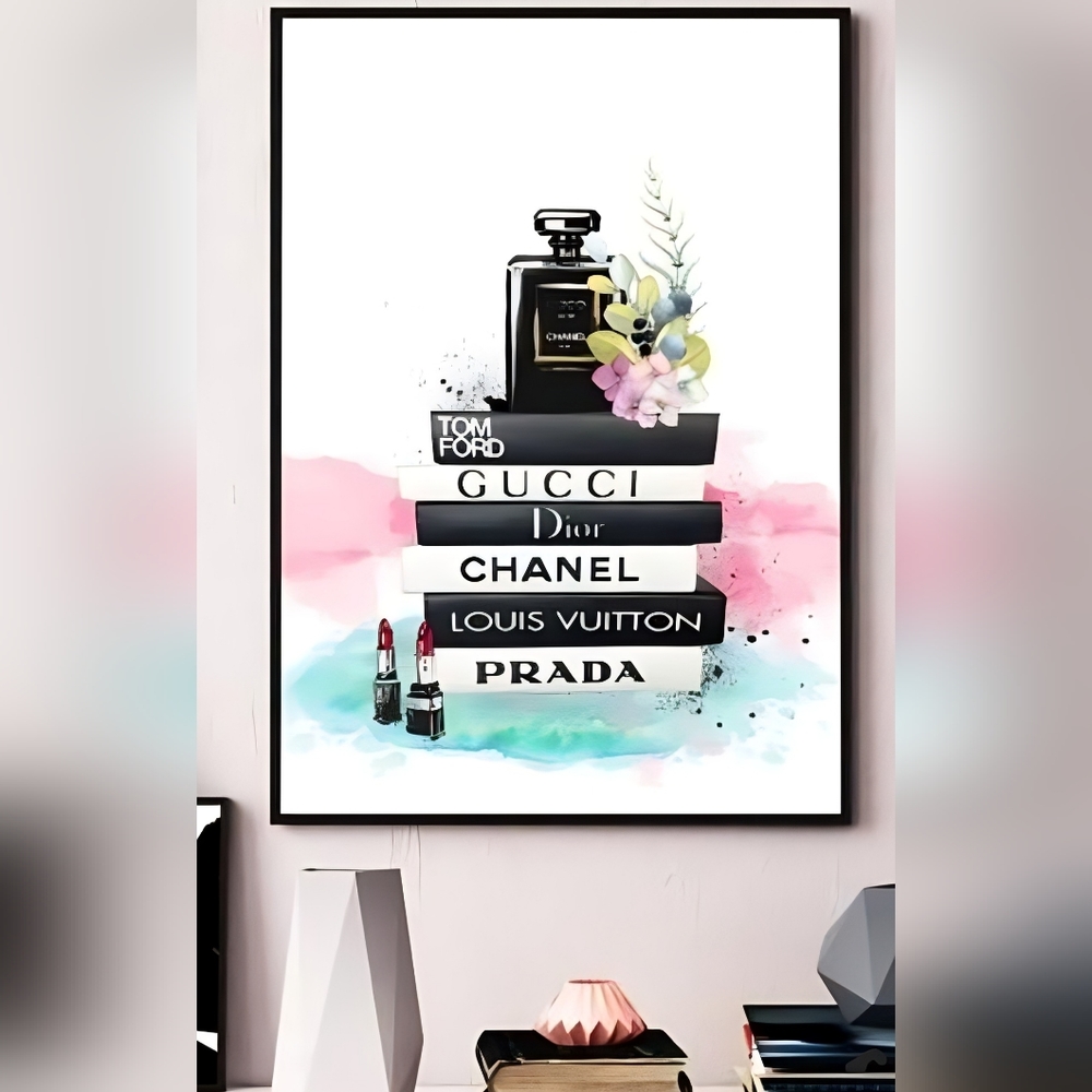 Prada 8 1/2"x11" Framed Wall Art